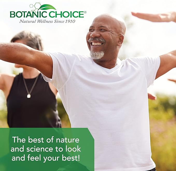 Botanic Choice Prostate 9 Complex - Prostate Supplements for Men with Saw Palmetto, Pygeum, & Lycopene - Advanced Prostate Health Supplement for Urinary Flow & Cellular Health - 30 Softgels