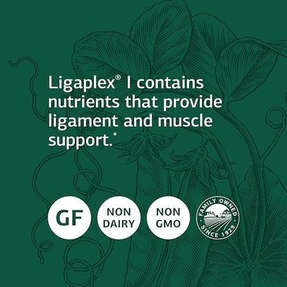 Standard Process Ligaplex I - Whole Food Supplement, Manganese Supplement, Bone Health and Bone Strength, Joint Support with Phosphorus, Shitake, Calcium Lactate, Beet Root and More - 150 Capsules