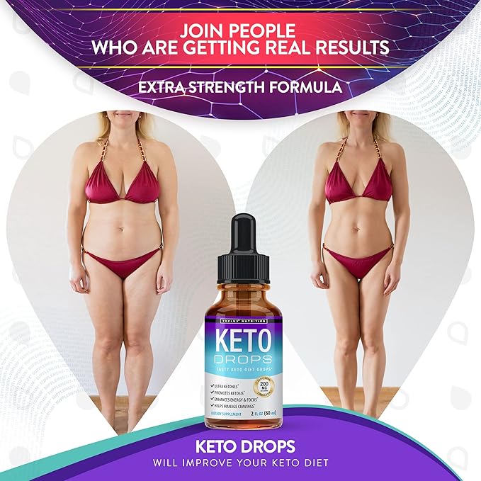 Toplux Keto Diet Drops Ketogenic Supplement - Premium Formula to Support Ketosis, Better Absorption Liquid, Garcinia Cambogia, for Men & Women