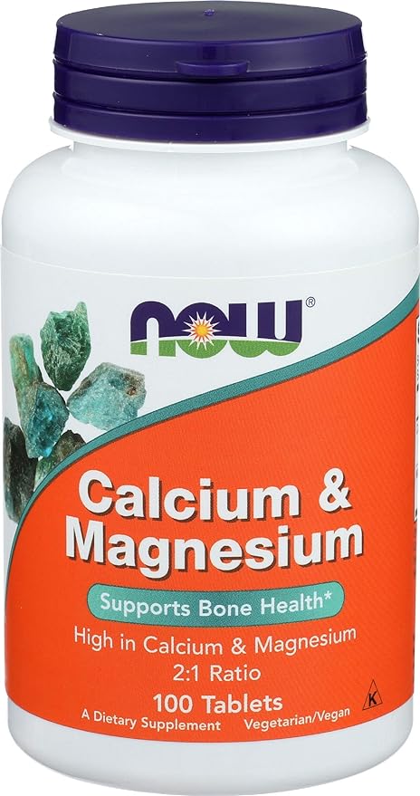 NOW FOODS Cal Mag 500/250mg, 100 CT