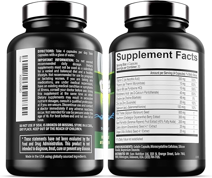 Iron Labs Nutrition Cycle Support Original - On Cycle Support Supplements for Men - Support Your Body with Milk Thistle and Saw Palmetto (3 Pack - 360 Capsules)