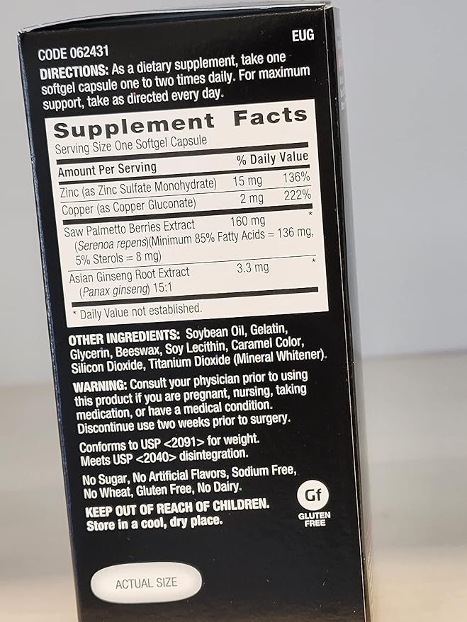 GNC Mens Ultra Saw Palmetto Formula