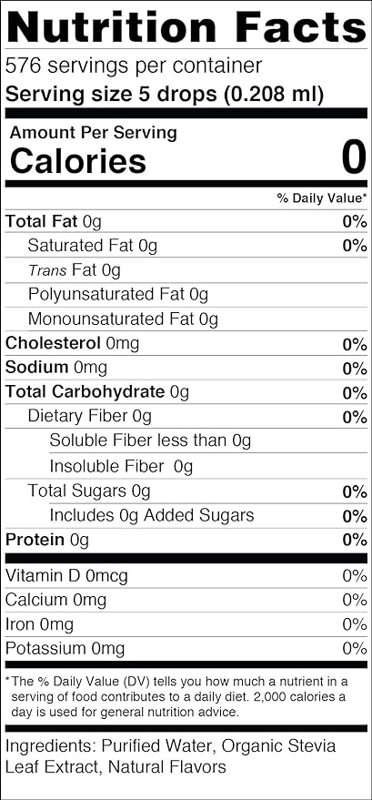 SweetLeaf SteviaClear Sweet Drops - Stevia Liquid Drops Sweetener, Pure Stevia Drops with No Bitter Aftertaste, Liquid Sugar Alternative, Zero Calorie, Keto Food, Non-GMO SweetLeaf Stevia, 4 Fl Oz (Pack of 2)