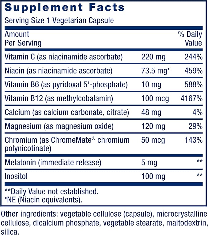 Life Extension Quiet Sleep Melatonin, 5 mg, powerful sleep support, healthy circadian rhythms, cellular defense, gluten-free, non-GMO, vegetarian, 60 capsules