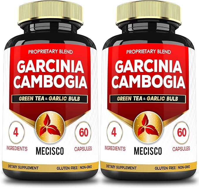 Garcinia Cambogia 9550mg - 4 Month Supply - Supplement for Men and Women - A Natural Appetite and Weight Control Supplement