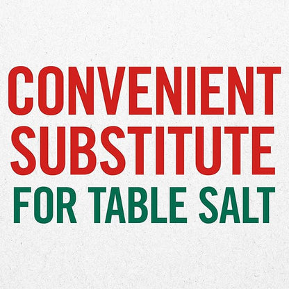 Original NoSalt 11OZ - Premium Sodium-Free Salt Substitute, Ideal for Low Sodium Diets, Real Salt Taste (Pack of 1) + CreateAndBundle Sticker