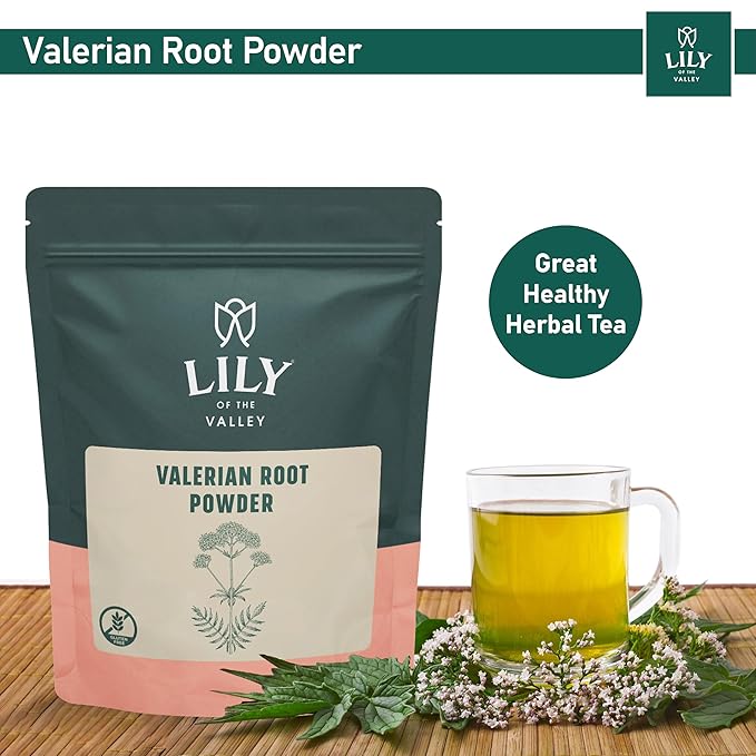 LILY OF THE VALLEY Valerian Extract Powder - Ideal for Cooking and Baking - Rich in Essential Fatty Acids - Vegan & Gluten-Free - Packed in Resealable Pouch (4oz, 113g)