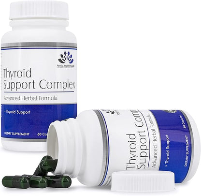 Pure Thyroid Support Complex for Women Men - Vitamin and Mineral Supplement Count of 60