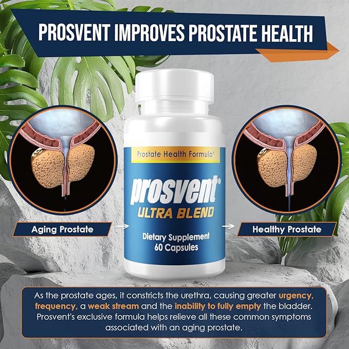 Advanced Prostate Support Ultra: Natural Supplement with Saw Palmetto, Pygeum, Lycopene, Stinging Nettle, Beta Sitosterol, Cranberry and More to Ease Urinary Frequency & Urgency (60 Count)