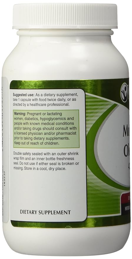 Vitacost Moringa Oleifera -- 425 mg - 120 Capsules