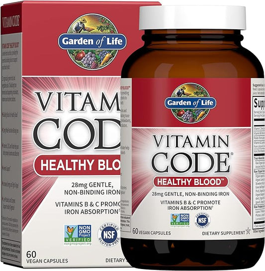 Vitamin Code Healthy Blood 60ct Capsules