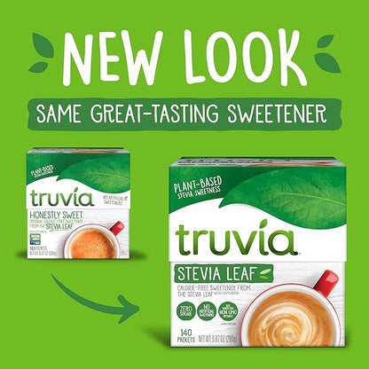 Truvia Natural Sugar Substitute, 140 Packets/box