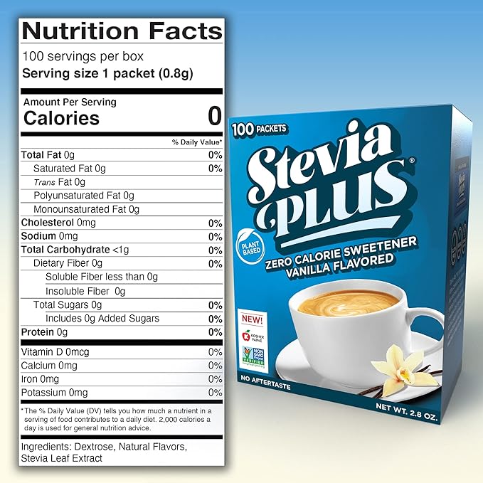 Stevia Plus (Vanilla)