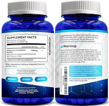 We Like Vitamins Resveratrol 1000mg per Serving - 60 Easy to Swallow Veggie Capsules - Natural Resveratrol Supplement 1000mg - Antioxidant Supplement Helps Support Anti-Aging and Immune System