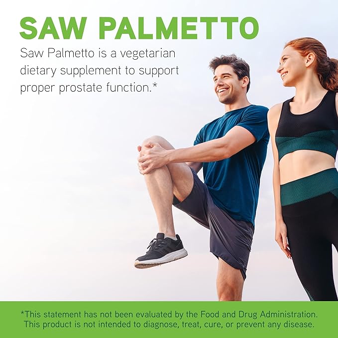 DAVINCI Labs Saw Palmetto - Dietary Supplement to Support Proper Prostate Health Function, Premenstrual Needs and Lactation* - with Saw Palmetto Berry Extract - Gluten-Free - 90 Vegetarian Capsules