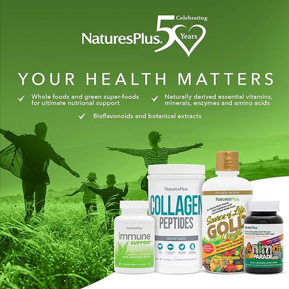 Natures Plus GI Natural Probiotic Men - 30 Capsules - Digestive & Prostate Health, Immune Strength - Includes Saw Palmetto - Gluten Free - 30 Servings