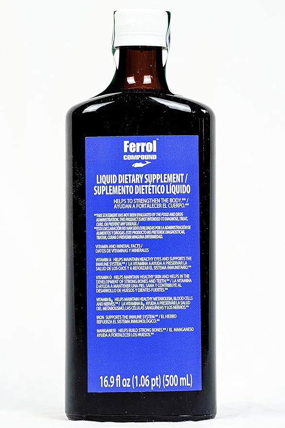 Ferrol Compound-Liquid Dietary Supplement 16.9 fl oz (500ml)