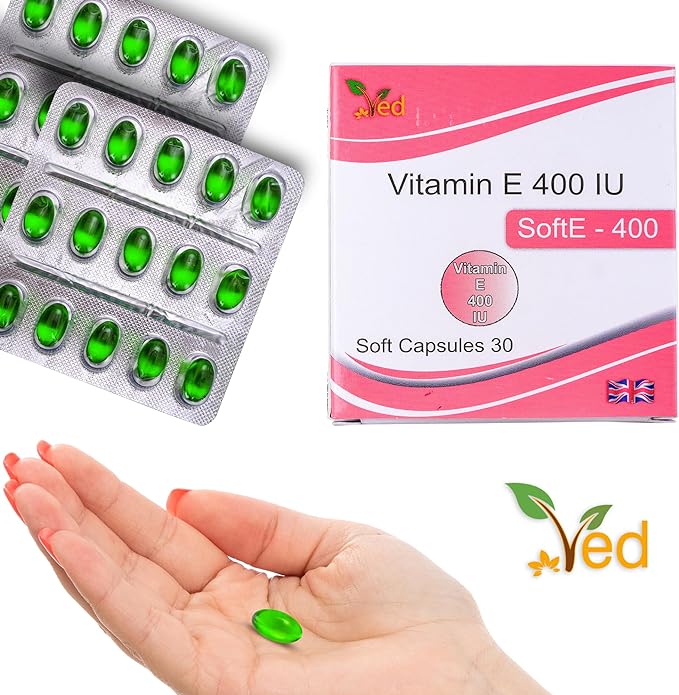 Ved Vitamin-E 400 IU SOFTGEL Capsule (15X2)