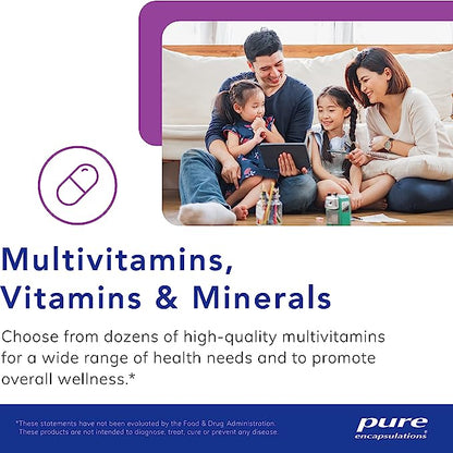 Pure Encapsulations Vitamin D3 250 mcg (10,000 IU) - Supplement to Support Bone, Joint, Breast, Heart, Colon & Immune Health - with Premium Vitamin D - 60 Capsules