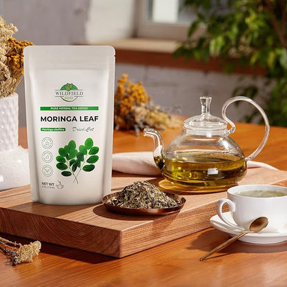 4 oz. Moringa Leaves Moringa Tea Leaves Herbal Tea (Moringa Oleifera) - 113g Moringa Leaf Tea Herb