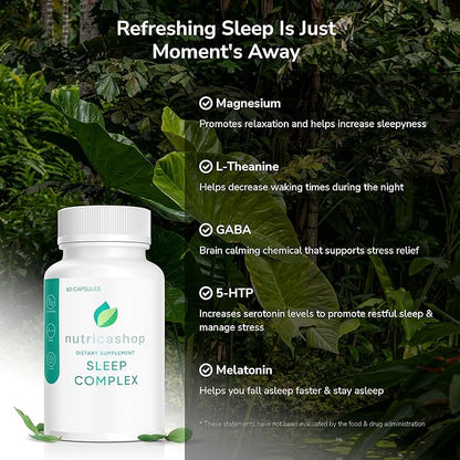 Sleep Complex - Promotes Peaceful Sleep with GABA & Melatonin