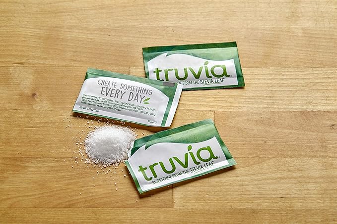 Truvia Natural Stevia Sweetener Packets, (Net Wt. 5.64 oz) (Pack of 12), 80 Count (Pack of 12)