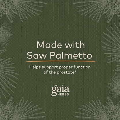 Gaia Herbs Prostate Health - Supports Prostate Health and Function for Men - with Saw Palmetto, Green Tea, Nettle Root, and White Sage - 120 Vegan Liquid Phyto-Capsules (40-Day Supply)